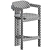 Modern Stool and Counter Set 3D model small image 4