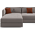 Trussardi Maryl Sofa: Luxurious Elegance 3D model small image 7