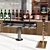 Cafe Bar Essentials Collection 3D model small image 13