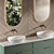 Contemporary Bathroom Vanity Set 3D model small image 3