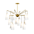 Elegant 18-Light Mika Chandelier 3D model small image 1