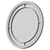 Modern Spoke Accent Mirror 3D model small image 5