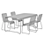 Stylish Jotex Belleville Furniture Set 3D model small image 6