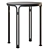 Modern Side Table, Scandinavian Design 3D model small image 3